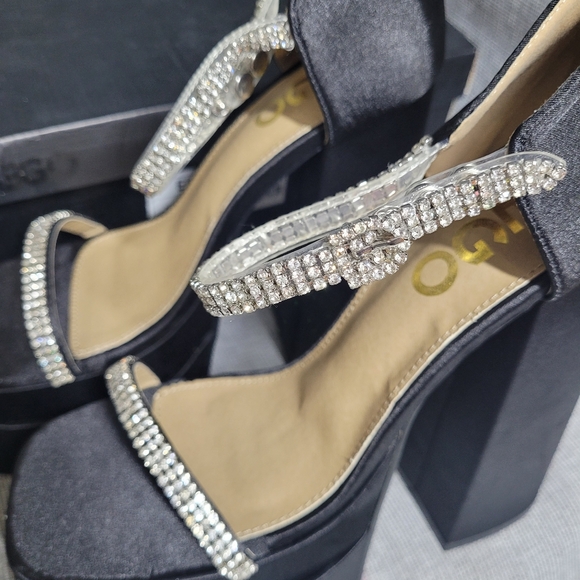 NEW WITH THE BOX EGO PLATFORM HEELS - Picture 8 of 9